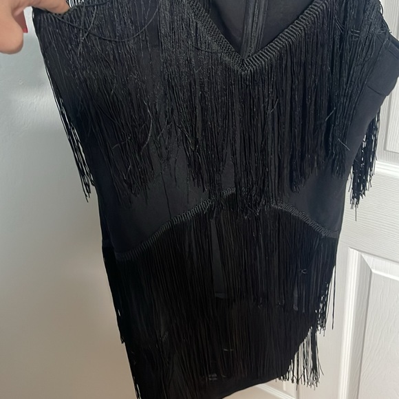 SHEIN black flapper style dress - Picture 5 of 6